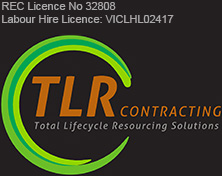 TLR Contracting Logo